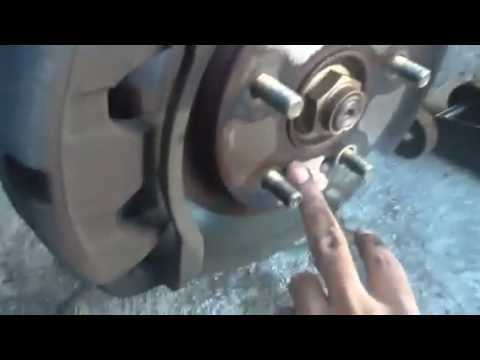 2003 Acura MDX front brakes replace