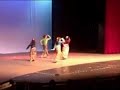 Performing a dance medley of Joget, Wau Bulan and Kain from 