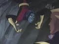 Shadowcat briefly frozen by Iceman Shadowcat briefly frozen by Iceman
