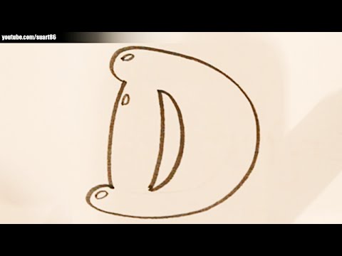 how to draw a lowercase e in bubble letters