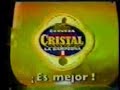 comercial navideño de cristal