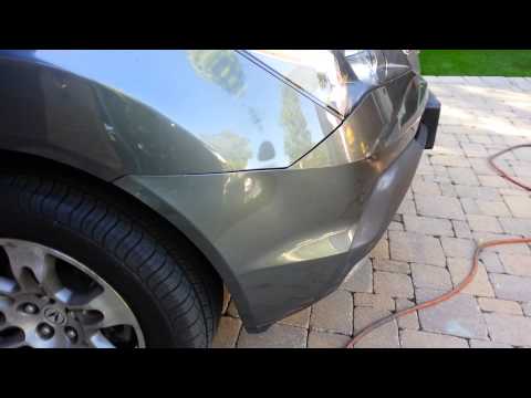Acura MDX mobile paint and dent repair