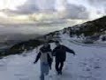 grandissima corsa sulla neve