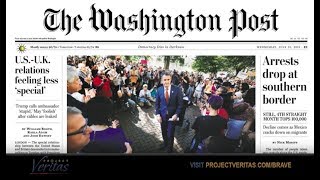 UPDATE: Washington Post Prints Correction After Falsely Claiming Veritas Videos Fake