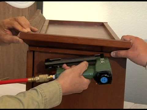 how to fasten crown molding