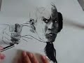 speed draw a \"bad boy\"