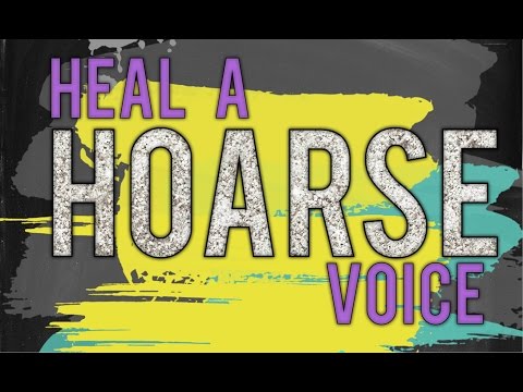 how to treat hoarse voice