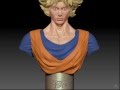 Dragon Ball Songoku Sculpt Zbrush Close Up