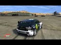 Pretending to be Ken Block: Gymkhana Practice on Forza 3
