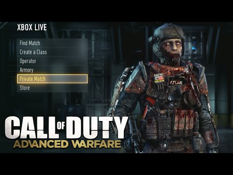 how to get zombie gear in advanced warfare
