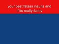 The Insult Sweepstakes