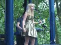 polly scattergood,(unknown song) playing the red bull stage at underage festival 2008.