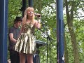 polly scattergood,(unknown song) playing the red bull stage at underage festival 2008.