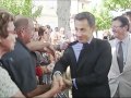 N. Sarkozy bousculé lors d'un déplacement dans le Lot et Garonne