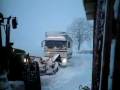 Volvo FH12 on slippery Norwegian roads