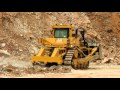 Cat D10T2 Large Dozer Ripping