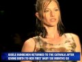 gisele bundchen, the world's highest-paid supermodel, marked her return to the catwalk sunday after giving birth to her first baby six months ago. duration: 00:26.