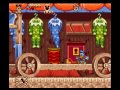 www.longplays.org played by tarosan originally titled the great circus mystery starring mickey and minnie, this game was released for the super nintendo entertainment system, sega genesis and game boy advance. it features both mice, who must discover why the circus suffered an attack from baron pete. the game ditches the alternating two player method in favor of simultaneous co op. another new feature is a password back up. both mickey and minnie are identical gameplay wise, and the costumes they receive dont differ from each other in any aspect except in the aesthetics. the costumes include a sweeper, which can suck enemies and turn them into coins, a safari suit that can climb walls and swing from hooks and a cowboy suit that shoots corks and maneuvers by bouncing. the latter two outfits can be upgraded at a shop. more comment: this is the sequel to magical quest and compared to the 1st and the 3rd games, this one is the least liked.