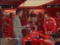 Valentino Rossi prueva un Ferrari F1