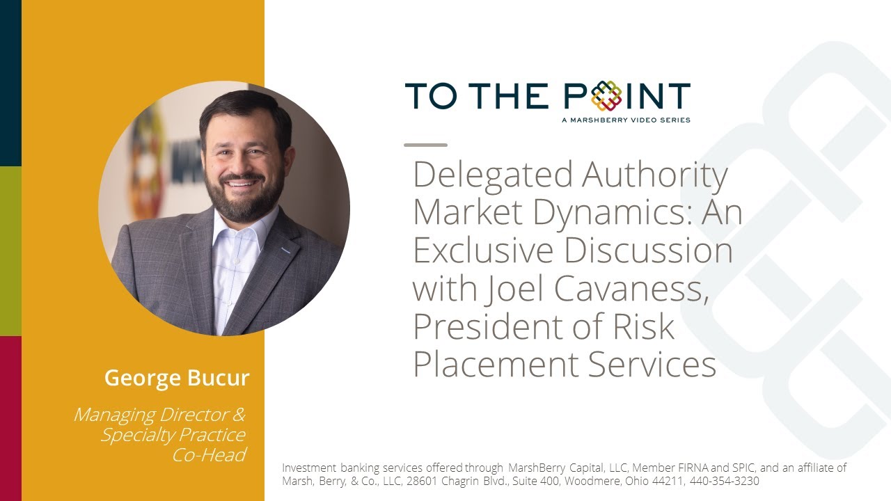 Thumbnail for Power Shift in Insurance: Joel Cavaness on Delegated Authority & Data-Driven Advantage video