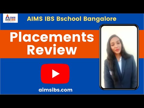 AIMS IBS Business School Bangalore General video thumbnail 8