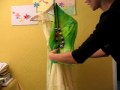 Fashion design - yellow dress 02
