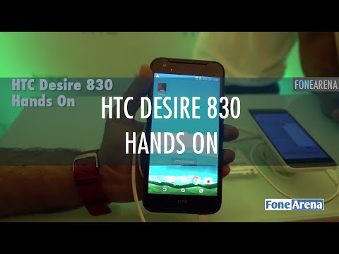 Обзор HTC Desire 830 dual sim (sunset blue)