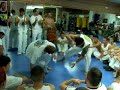 Viernes dia 05/out/2007 en el gimnasio del Profesor Fomiña, Jogando uma Capoeira angola.Profesores; Fomiña, Sandalha e Marquinhos.