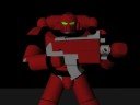 3D Space Marine Model 3D Space Marine Model