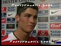 Interview with Cristiano Ronaldo after the match against Fulham 04.02.06..! Bless that boy!=pHappy 21st Birthday..!