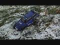 traxxas summit + slash 4x4 snow bashing jumps bmx track 2010