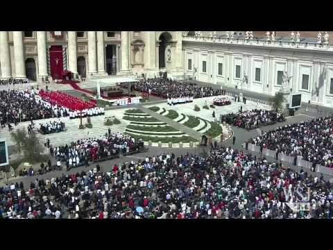 celebrates - Pope Francis celebrated Palm Sunday Mass at the Vatican Sunday morning, marking the beginning of Holy Week for the Roman Catholic Church. He mingled with the...