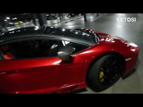 [KETOSI] Lamborghini Aventador Roadster LP700-4 top install and Start up