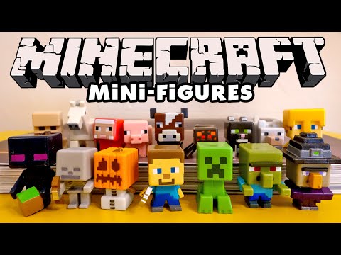 set - Minecraft Mini-Figures Unboxing! This video features the complete Series 1 (Grass Series) set of Minecraft Mini-Figure mystery blind boxes! Thanks for every Like and Favorite! They really help!...