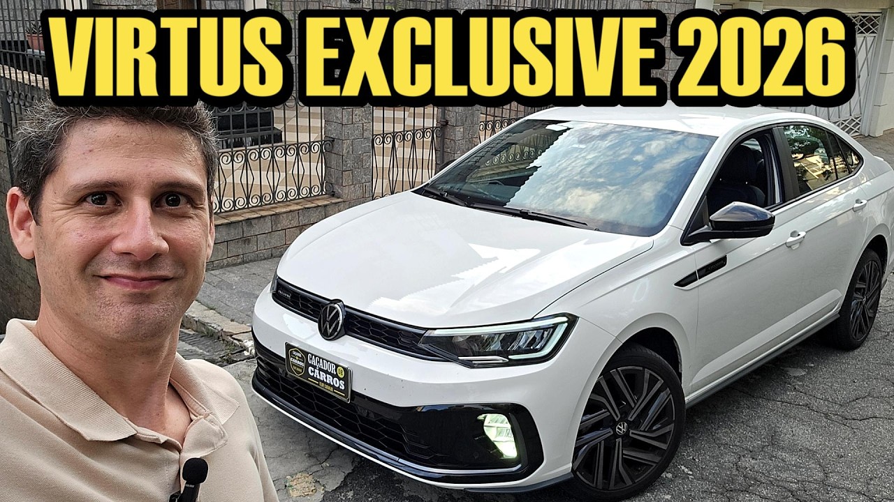 Virtus Exclusive, único com motor 1.4 turbo // Caçador de Carros