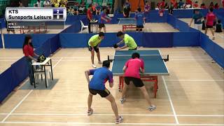 Singapore National Table Tennis League 2017 - 2nd Leg - KTS vs Sunsports Leisure