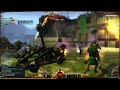 Fore more info, guides and forums for Guild Wars 2 visit www.guildwars2journal.com Watch my guild Ginnunga (http try to take a keep located near the green base in the Eternal Battlegrounds, the central map in Guild Wars 2 WvW. We were winning WvW in terms of points and had already taken several supply camps and towers on the way, but overextended and ran out of siege blue prints and supply. I was playing a low-level Elementalist, boosted up to 80 in WvW, so as you can see I was still trying to unlock my weapon skills as we went. More WvW and PvP footage to follow. The game runs decent on my i5-2500k, 560ti, 8GB RAM, even while frapsing in WvW.