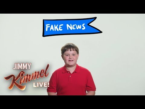 3rd Grader Explains Fake News to Donald Trump