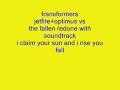 TRANSFORMERS ROTF PS2 BOSS FIGHT OPTIMUS+JETFIRE VS THE FALLEN MUSIC VIDEO