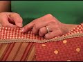 How to Make Decorative Pillows : How to Hand Sew Opening for Pillow Completion How to Make Decorative Pillows : How to Hand Sew Opening for Pillow Completion