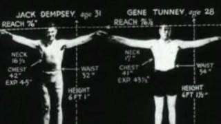 Gene Tunney And Jack Dempsey, Newsreel