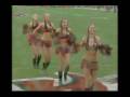 Buc Cheerleaders Dancing in the rain
