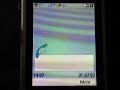 Sony Ericsson P1i main menu speed