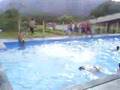 eu no parque aquaticoo