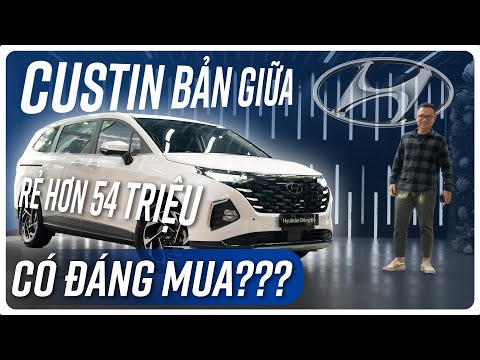Hyundai Custin bản giữa, máy 1.5T bị cắt những gì? Có đáng mua với Toyota Innova?