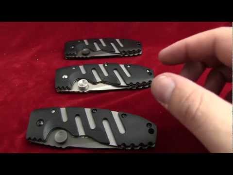 CRKT Ryan Seven Folding Knife - Black Serr
