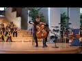 13-year old cellist juan-salvador carrasco plays gaspar cassado's 
