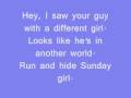 Blondie Sunday Girl