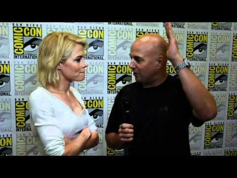 chuckthemovieguy - Chuck the Movieguy interviews Grey's Anatomy and Transformers star Rachael Taylor for the new Charlies Angels reboot at Comic Con 2011.