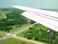 Continental Airlines Landing Austin Boeing 737-500 AUS